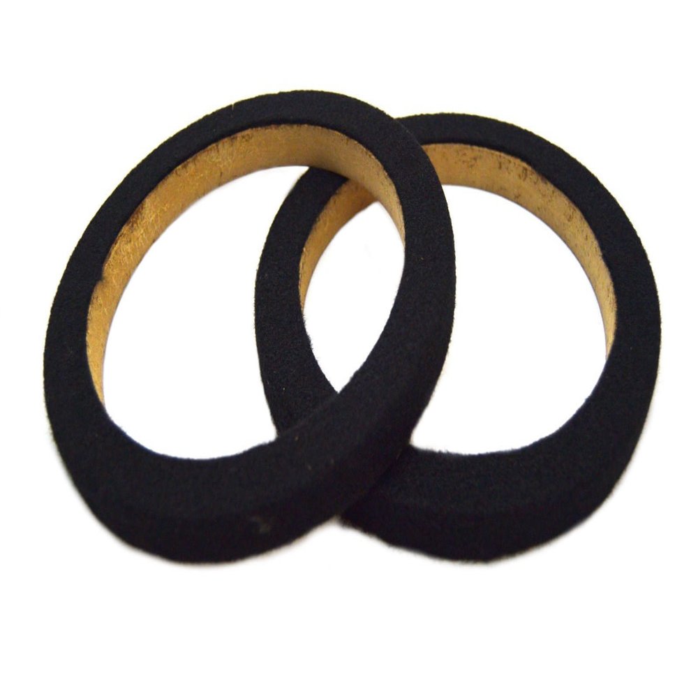 2 Pieces 6" MDF Speaker Ring Black Speaker MOUNTING Spacer Rings CAR Audio