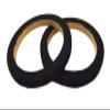 2 Pieces 6" MDF Speaker Ring Black Speaker MOUNTING Spacer Rings CAR Audio view 1