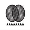 1 Pair 18" Speaker Waffle Grill Clipless Grill for Speakers and Woofers GR-18 view 4