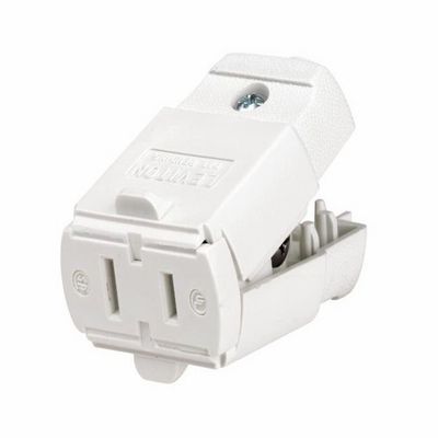 Leviton 102-WP 60 Pack 15Amp 125V Cord outlet Polarized Non-Grounding