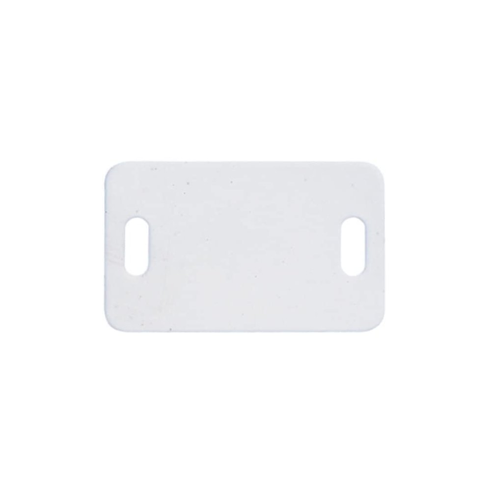 Index BPL02616  Identification Plate for Nylon Cable Ties up to 4.8 mm White 26.4 x 16.2