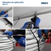 Index BPL02616  Identification Plate for Nylon Cable Ties up to 4.8 mm White 26.4 x 16.2 view 2