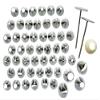 Cream Nozzle Set 52-piece includes storage box Winco CDT-52 NEW view 1