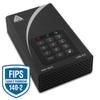 Apricorn 6TB Aegis Desktop Padlock FIPS 140-2 Validated 256-Bit Encrypted Hard Drive (ADT-3PL256F-6000) view 2