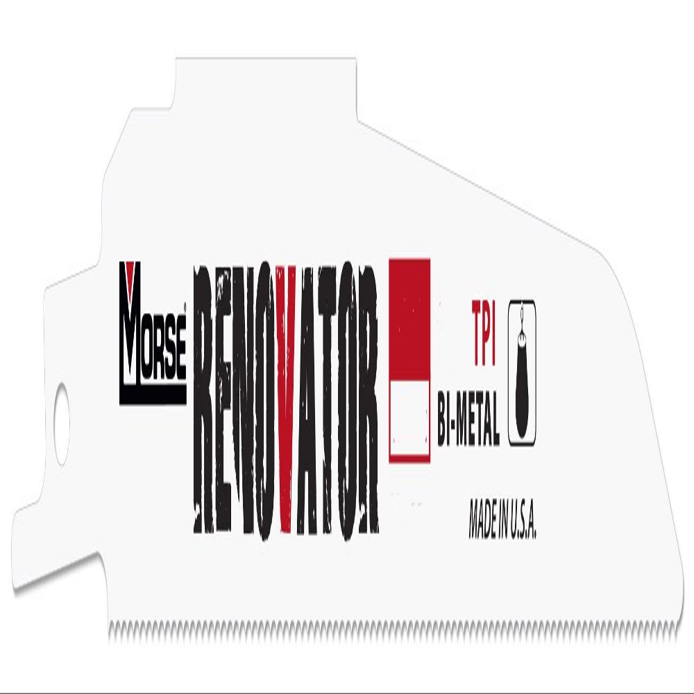 MK Morse Renovator RBR962811T20 Bimetal Recip Blade 9-Inch X.062 8/11TPI, 20-Pack