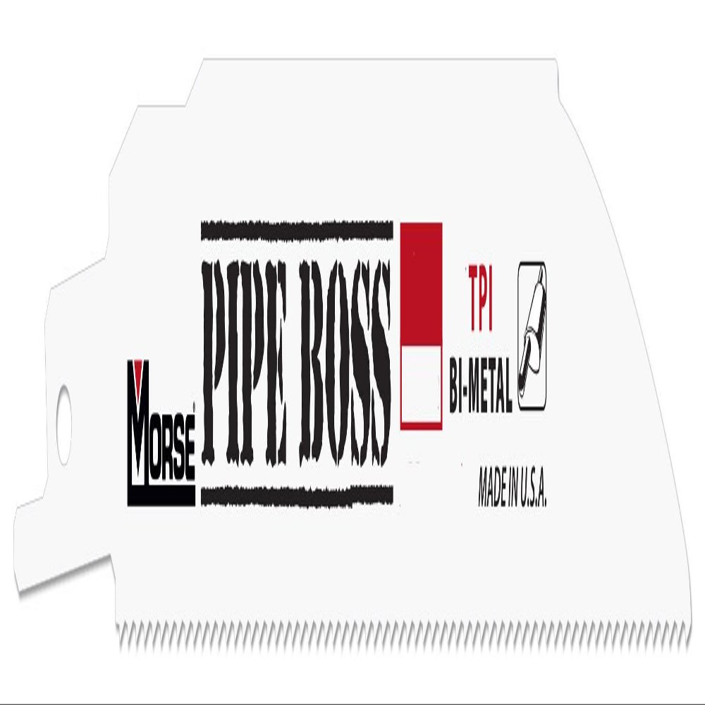 MK Morse Pipe Boss RBPB125014T25 Bimetal Recip Blade 12-Inch X .050 14TPI, 25-Pack