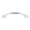 Mercer Tango Cut Out 5 1/16" Center Arch Pull Finish: Sable view 3