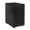 22U LINIER Server Cabinet - Solid/Vented Doors - 36" Depth view 1