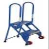 2 Step Folding Ladder w/Wheels view 1