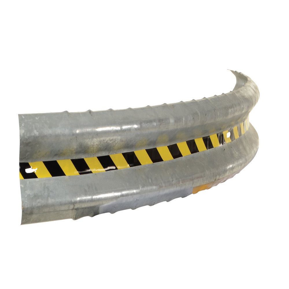 10' Curved Guard Rail Galvanized
