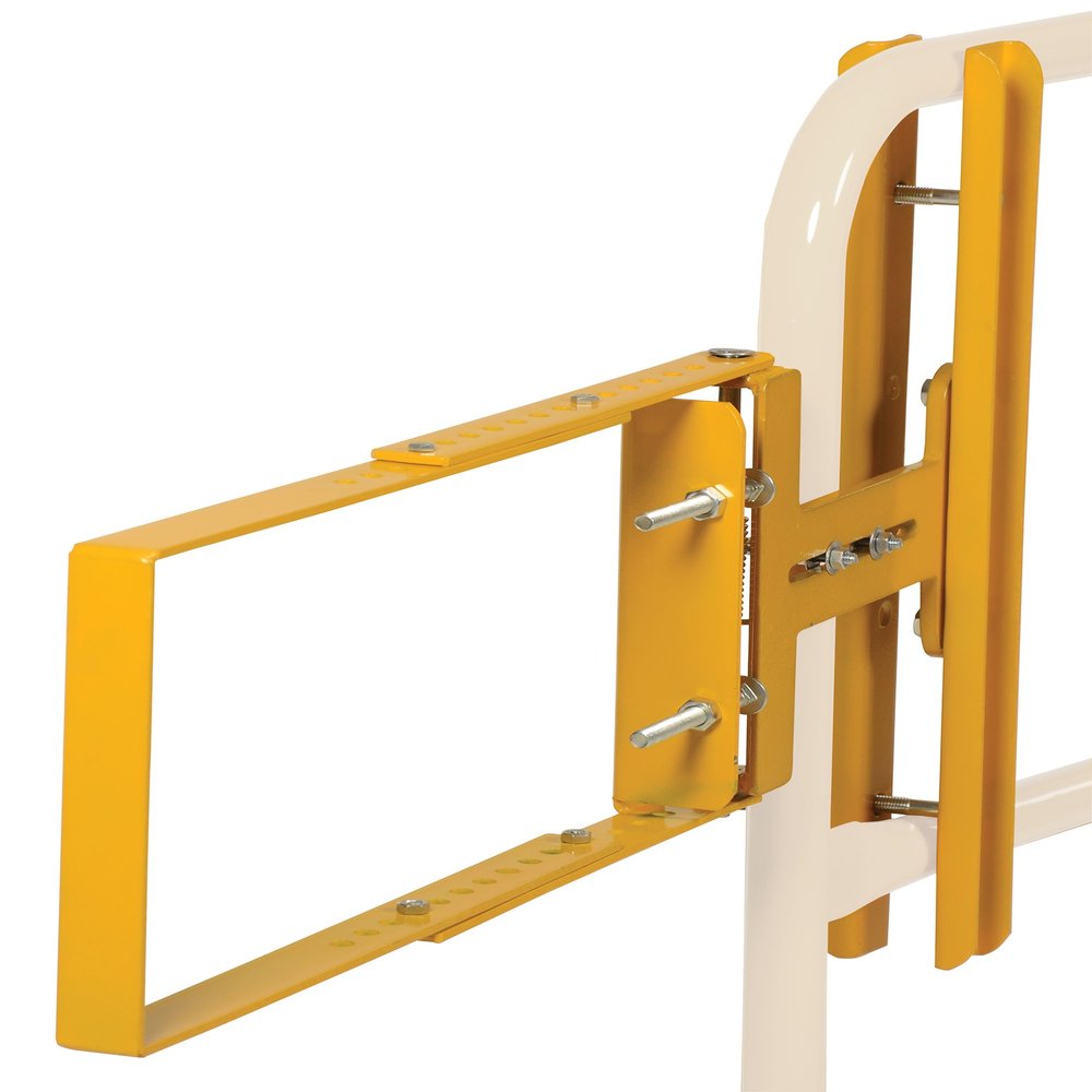Self Close Gate 24-40" Yellow