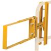 Self Close Gate 24-40" Yellow view 1