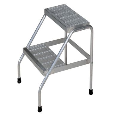 Aluminum 2 Step Stand KD Silver