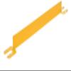 Safety Railing Toe Board 4' Yellow view 1