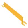 Safety Railing Toe Board 4' Yellow view 2