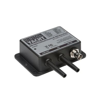 DIGITAL YACHT AIS 100 Pro, MFG# ZDIGAIS100P. Entry level dual channel AIS receiver with USB connection for use with PC and NMEA 0183 (38,400 baud). Works with most MFDs, radars, and navigation software. Requires VHF antenna input. / DYT-ZDIGAIS100P /