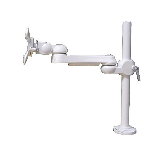Modern Solid LA-51AC-6Q-WH Horizontal Articulated Arm (White Model), White