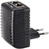 Auerswald PoE Injector 48 V - Adaptador/inyector de PoE (10 100 Mbit/s IEEE 802.3af Negro 48 V 100-240 V 50 Hz) view 4