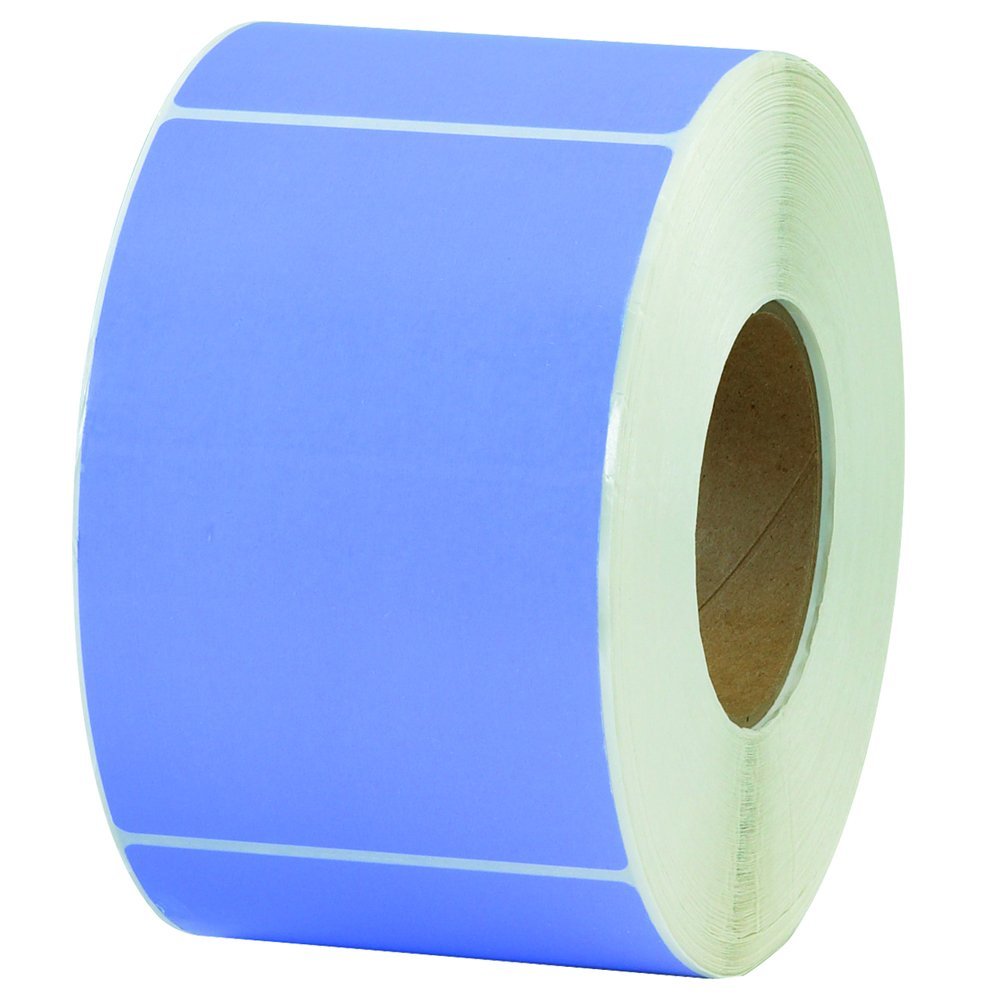 Aviditi THL130PR Thermal Transfer Labels, 4" x 6", Purple, 1000 Labels per Roll (Pack of 4 Rolls)