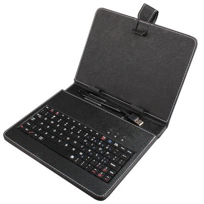 Kocaso Generic USB Keyboard & Leather Case Pouch Cover for 8" Tablet MID ePad aPad PC