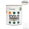 Smartbuy 1200-disc 4.7gb/120min 16x DVD-R White Thermal Hub Printable Blank Media Recordable Disc view 3