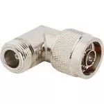 082-64, Conn Type N Adapter PL/F 0Hz to 11GHz 50Ohm RA Silver
