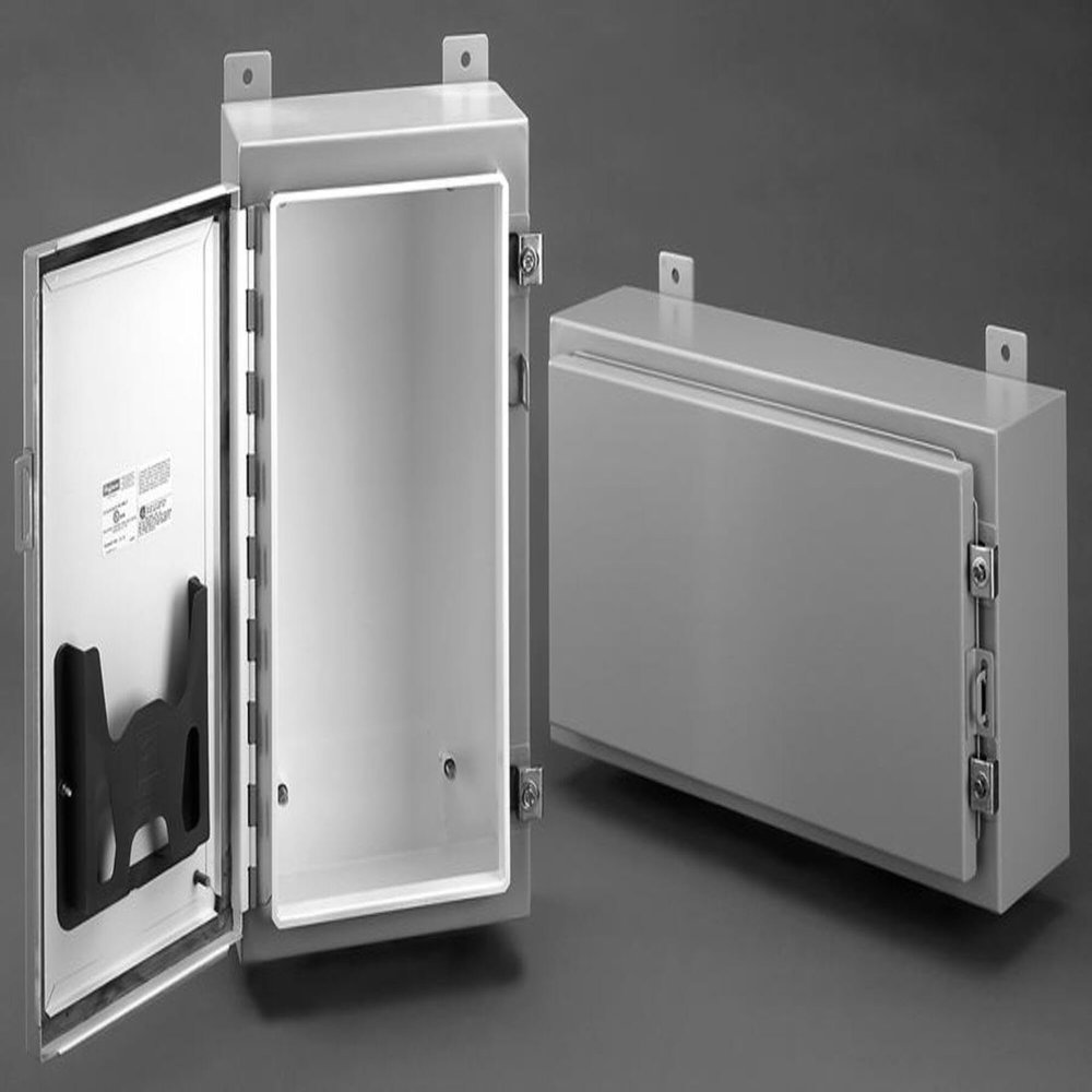 Hoffman A161208LP Wall Mount Enclosure, NEMA 12/13, 16" x 12" x 8"