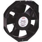 148VE-0282-030AC Fan Salt Fog Ball Bearing 115V 0.1A/0.09A 11W 50Hz/60Hz 1400RPM/1650RPM 103.83CFM/122.9CFM 36dB/39dB Flange Mount