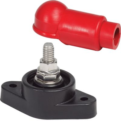 The Amazing Quality Blue Sea 2003 PowerPost High Amperage Cable Connector 3/8" Stud