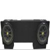 American Sound Connection Bundle 43C104 Compatible with 2002-2013 Chevy Avalanche 10" Comp C10 Series Sub and GM2X10-AV-ECL-US Car Audio Custom Dual 10" Subwoofer Enclosure view 1