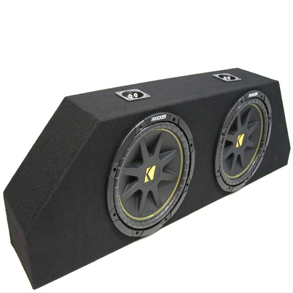 American Sound Connection 43C104 Compatible with Chevy Camaro 10-13 Comp C10 Series Sub and GM2X10-CAM10-TRNK Dual 10" Enclosure Sub Box