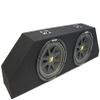 American Sound Connection 43C104 Compatible with Chevy Camaro 10-13 Comp C10 Series Sub and GM2X10-CAM10-TRNK Dual 10" Enclosure Sub Box view 1