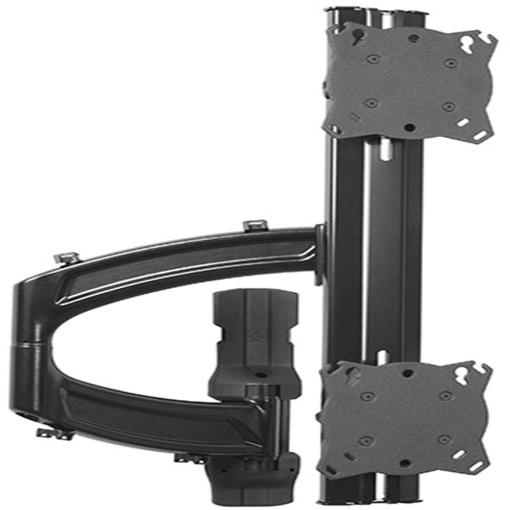 Chief Focal Adj Wall Hardware Mount Black (K4W120B)