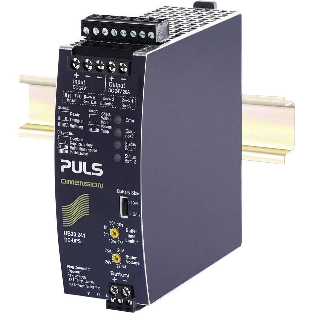 PULS, UB20.241, Dc-Ups Controller, 24Vdc, 20As