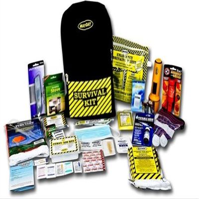 Hurricane 1 Person Deluxe Emergency Backpack Kits