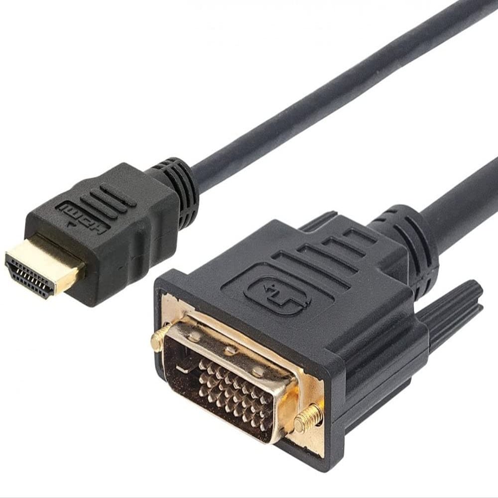 Techly 304628 HDMI to DVI-D Video Cable M/M 3 m Black