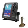 SI-TEX SVS-760CF Dual Frequency Chartplotter/Sounder Kit w/Bronze Thru-Hull Temp Transducer view 1