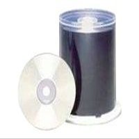Maxell - 648720 - maxell cd-r 700mb 80min white inkjet printable hub