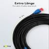Goobay 94393 CAT 6 Outdoor-Patch Cable, U/UTP, Black, 30 m Length view 4