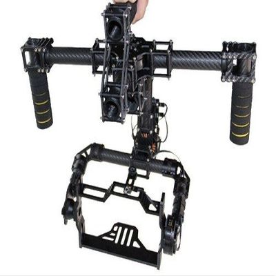 GOWE 25mm Tube 3 axis Carbon Gimbal Stabilized Mount Kit