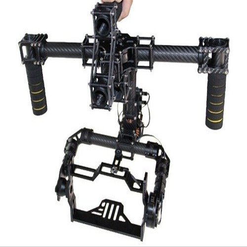 GOWE 25mm Tube 3 axis Carbon Gimbal Stabilized Mount Kit