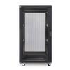 22U LINIER Server Cabinet - Glass/Glass Doors - 24" Depth view 4