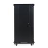 Linier Glass and Glass Doors Server Cabinet Size: 27U view 4