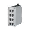 IndustrialNet Mini-Com 8-port DIN Rail Shielded Patch Panel view 1