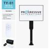Progressive Automations Motorized Hidden pop up TV Lift - 38.8" Stroke Vertical Automatic Adjustable Height Under Bed Kitchen Cabinets TV Stand for 32" - 60" Screen view 4