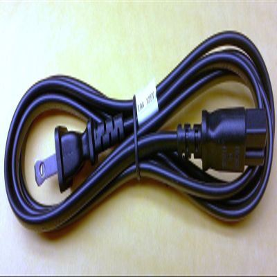 125 Pieces AC Power Cord 125V 10A 6ft 2 Prong Figure 8 Polarized Connector C7-PW