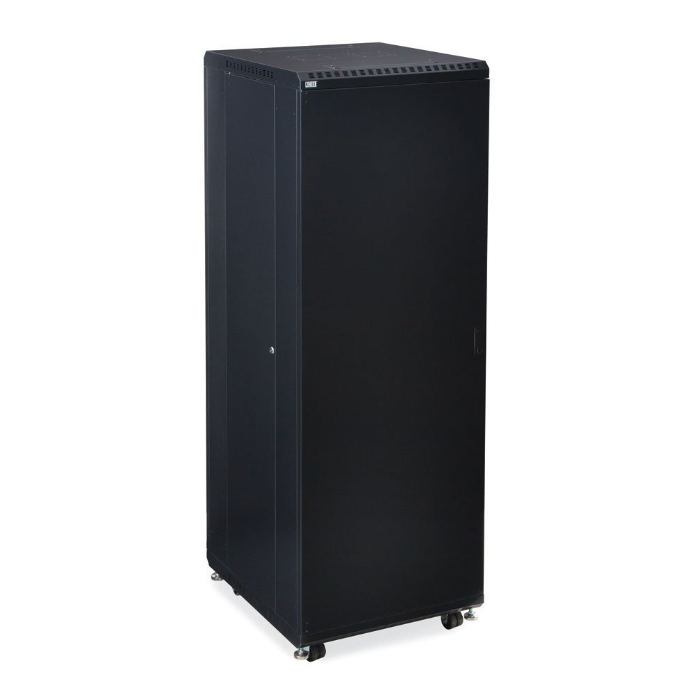 Linier Solid and Solid Doors Server Cabinet Size: 37U