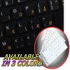 Danish Apple Keyboard Labels Layout with Blue, Orange OR RED Lettering ON Transparent Background for Desktop, Laptop and Notebook (Orange) view 1