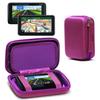 Navitech Purple Hard Eva Nylon Protective Tough Carry Case Compatible with Garmin Nuvi 40 40LM 40WE view 1