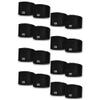 Acoustic Audio AA321B Mountable Indoor Speakers 3200 Watts Black 8 Pair Pack AA321B-8Pr view 1